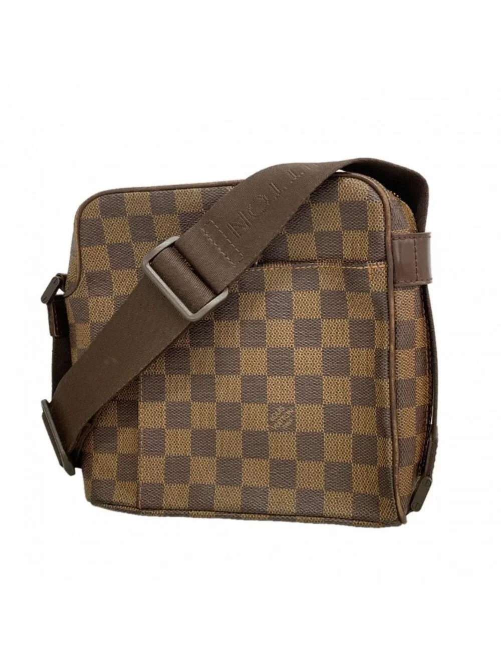 Louis Vuitton Shoulder Bag Damier Olaf PM Ebene